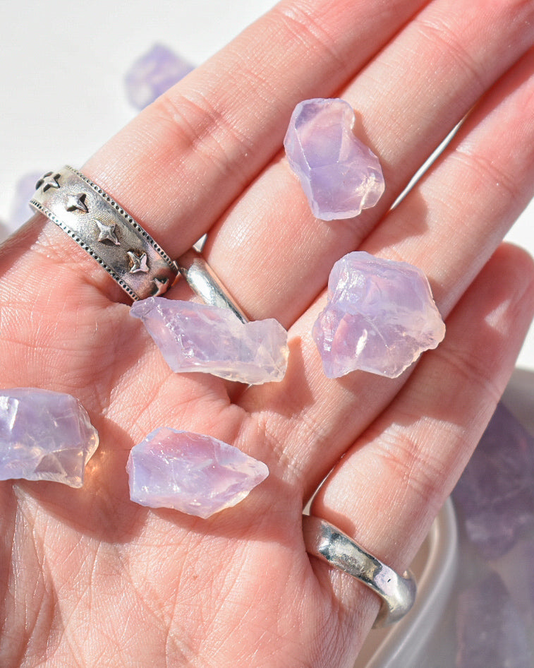 Lavender Moon Quartz Raw