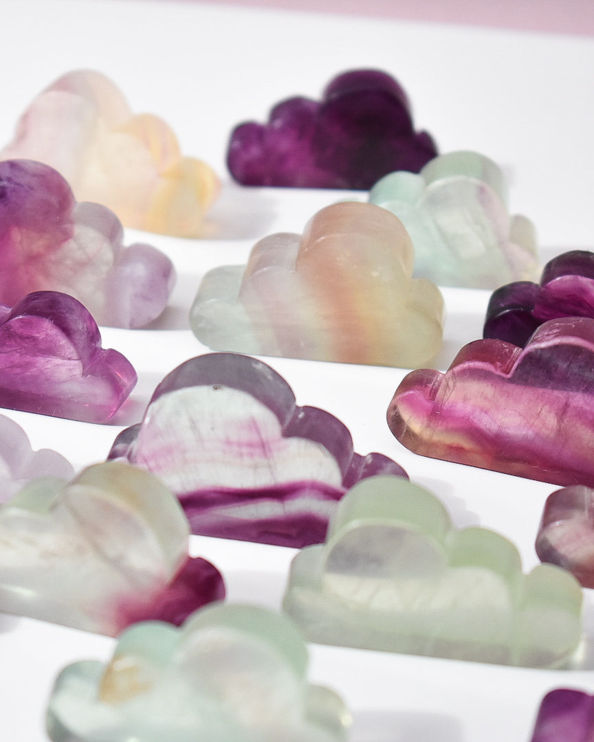 Perfectly Imperfect - Rainbow Fluorite Cloud