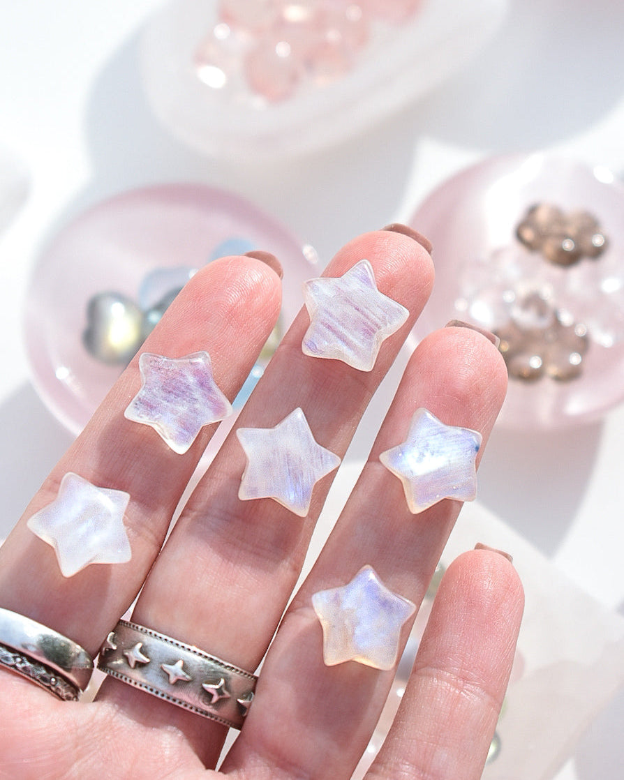 Rainbow Moonstone Mini Star