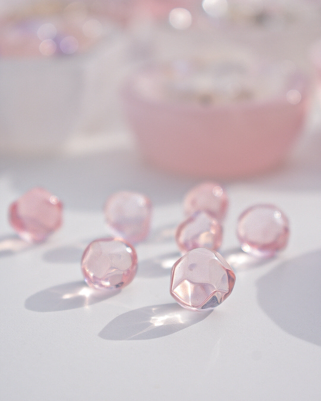 Rose Quartz High-Grade Mini Freeform