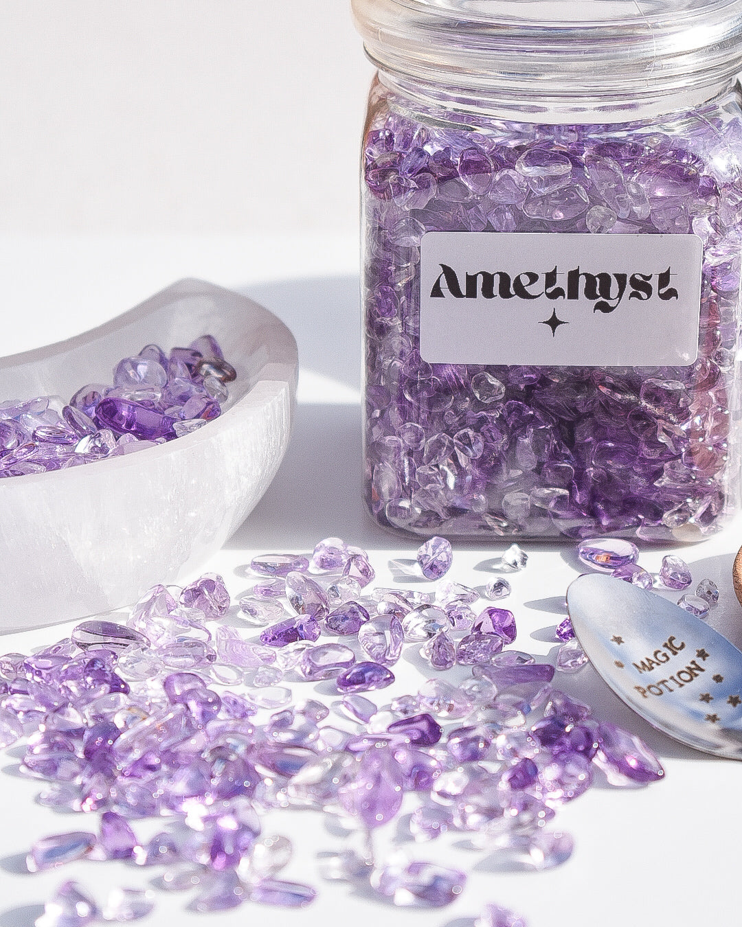 Amethyst Crystal Chips