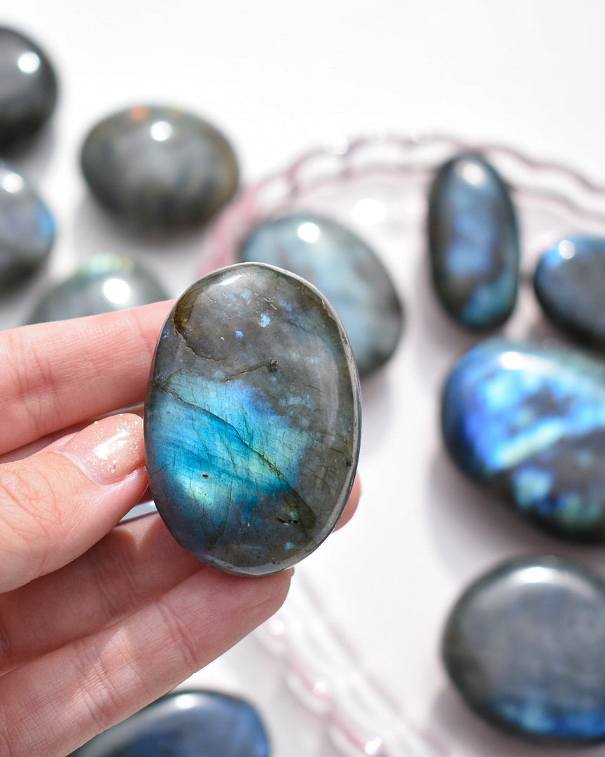 Labradorite Palm Stone