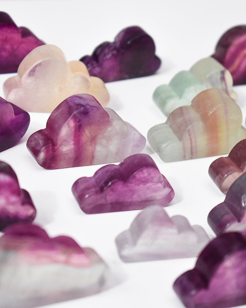 Perfectly Imperfect - Rainbow Fluorite Cloud