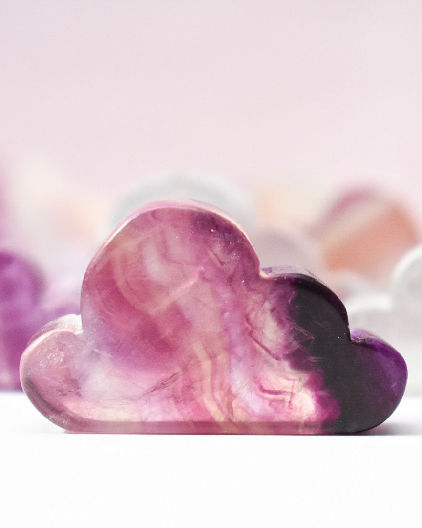 Perfectly Imperfect - Rainbow Fluorite Cloud