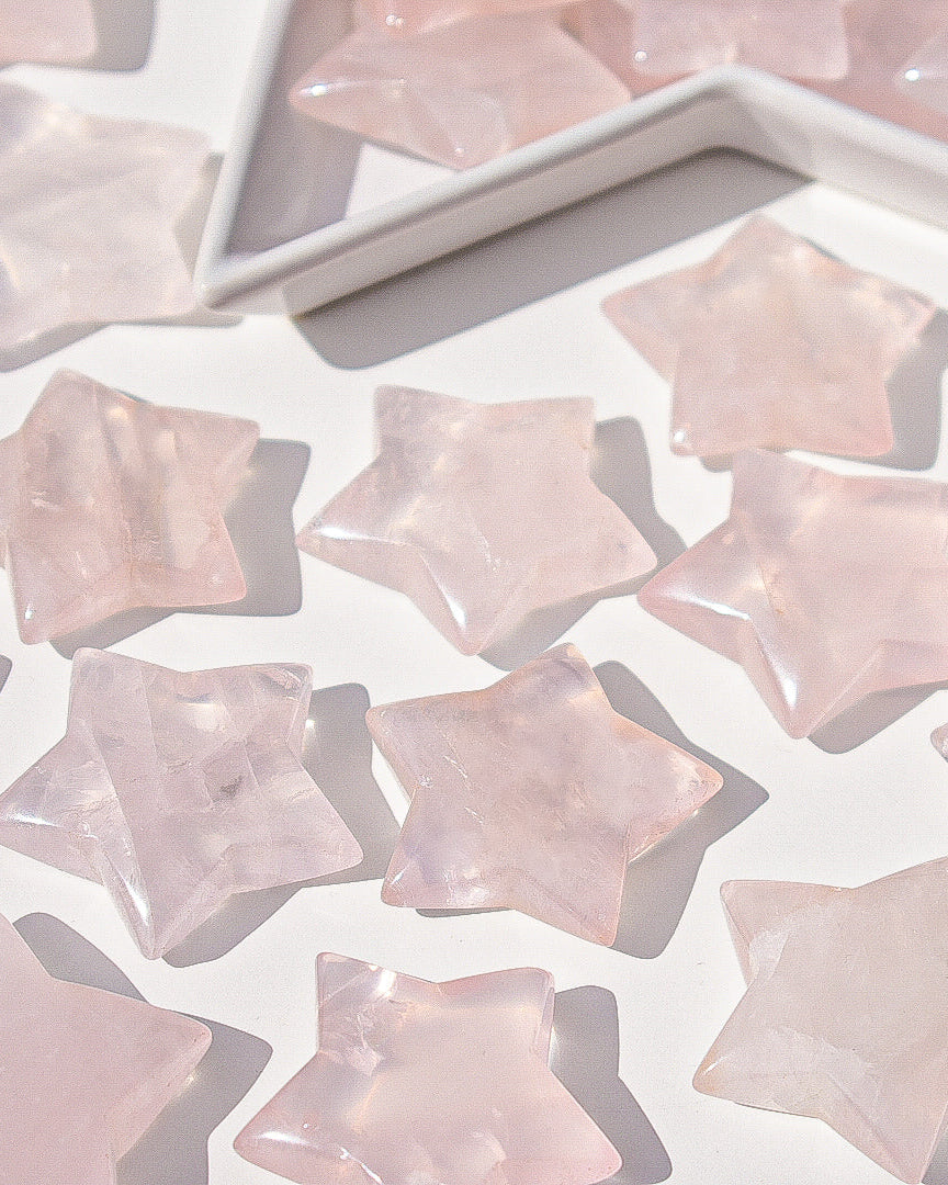 Rose Quartz Star