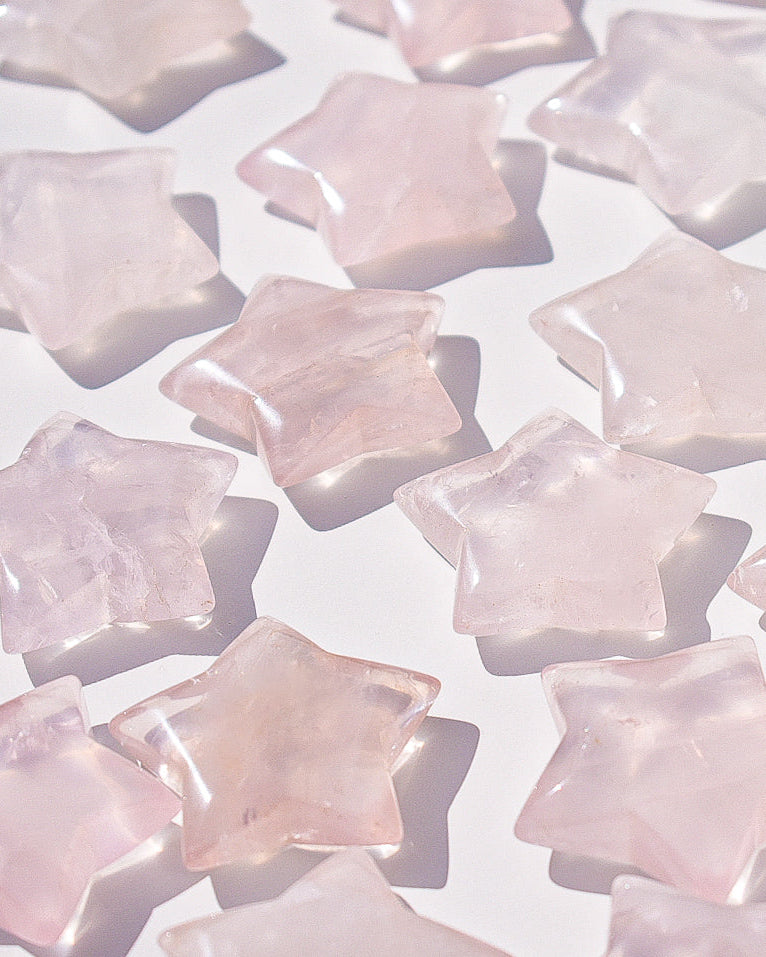 Rose Quartz Star