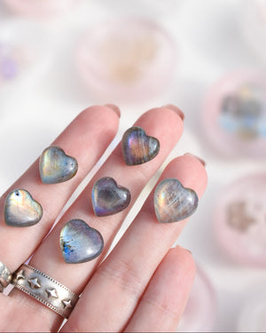 Labradorite Mini Heart