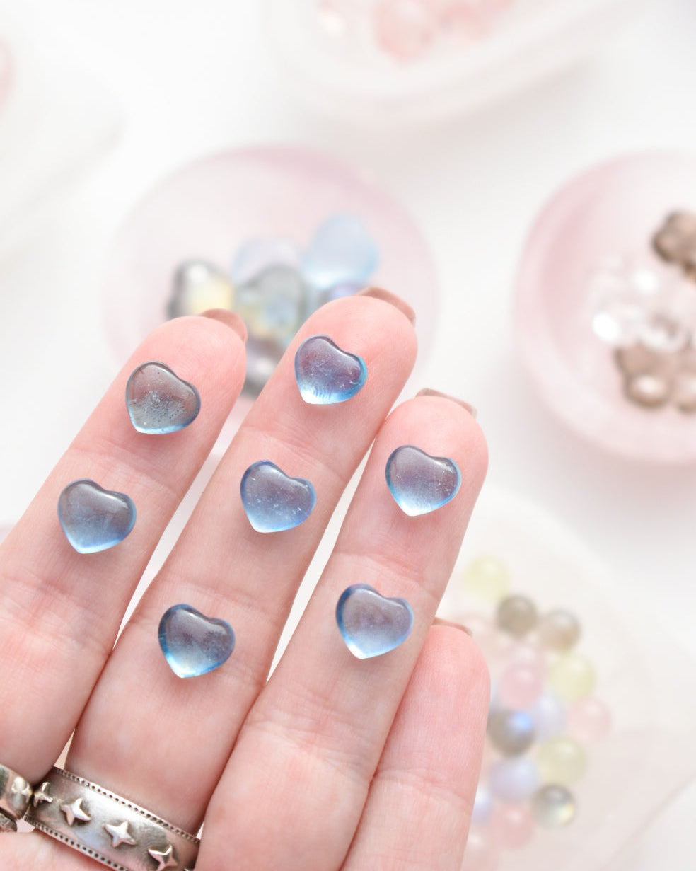 Aquamarine Tiny Heart