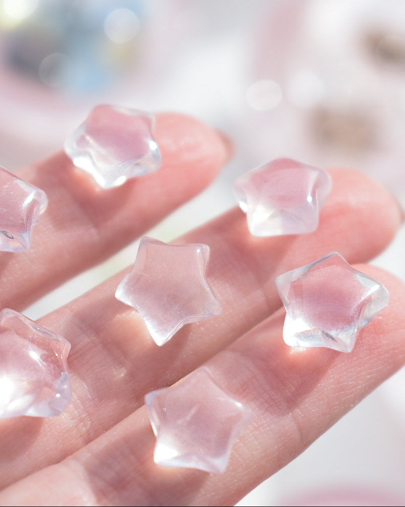 Rose Quartz Gemmy Mini Star