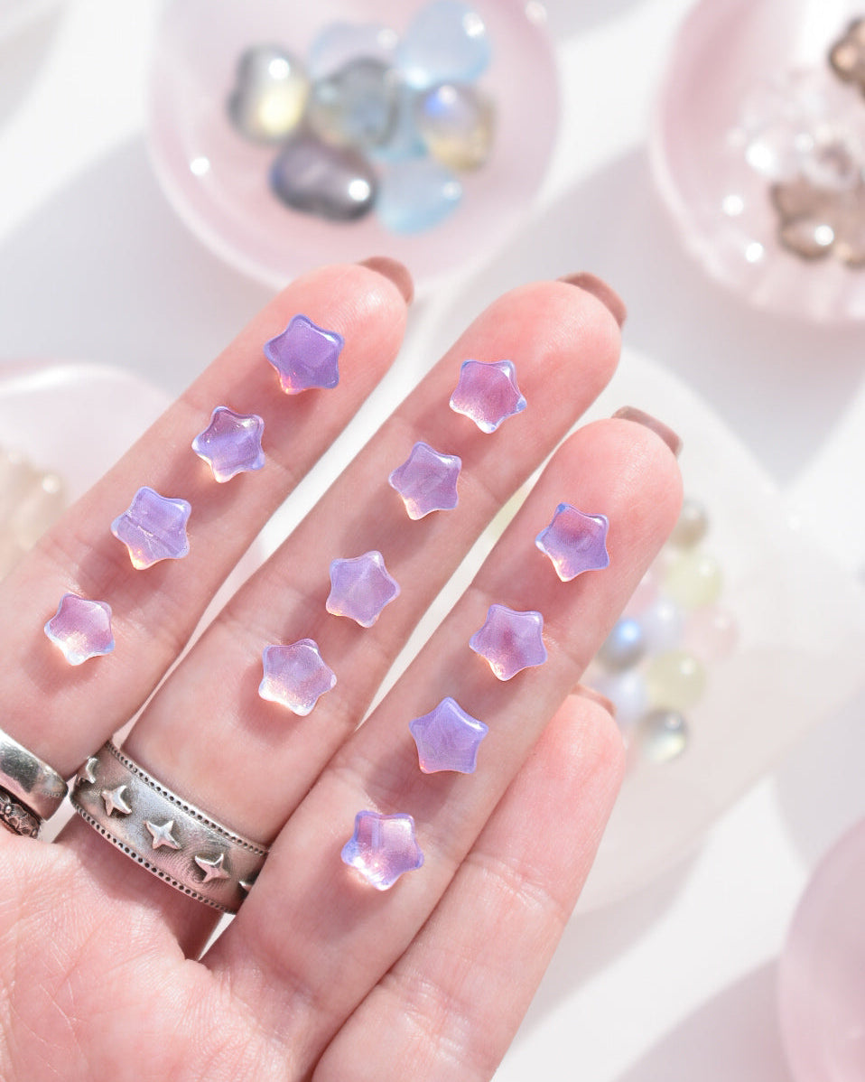 Lavender Moon Quartz Tiny Star