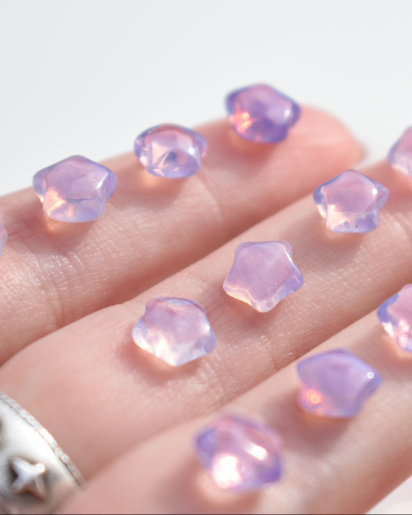 Lavender Moon Quartz Tiny Star