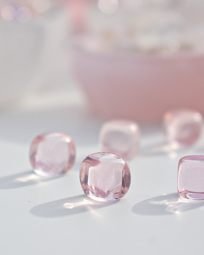 Rose Quartz High-Grade Cube