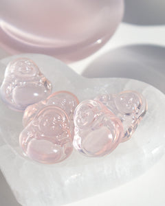 Rose Quartz Buddha Cab