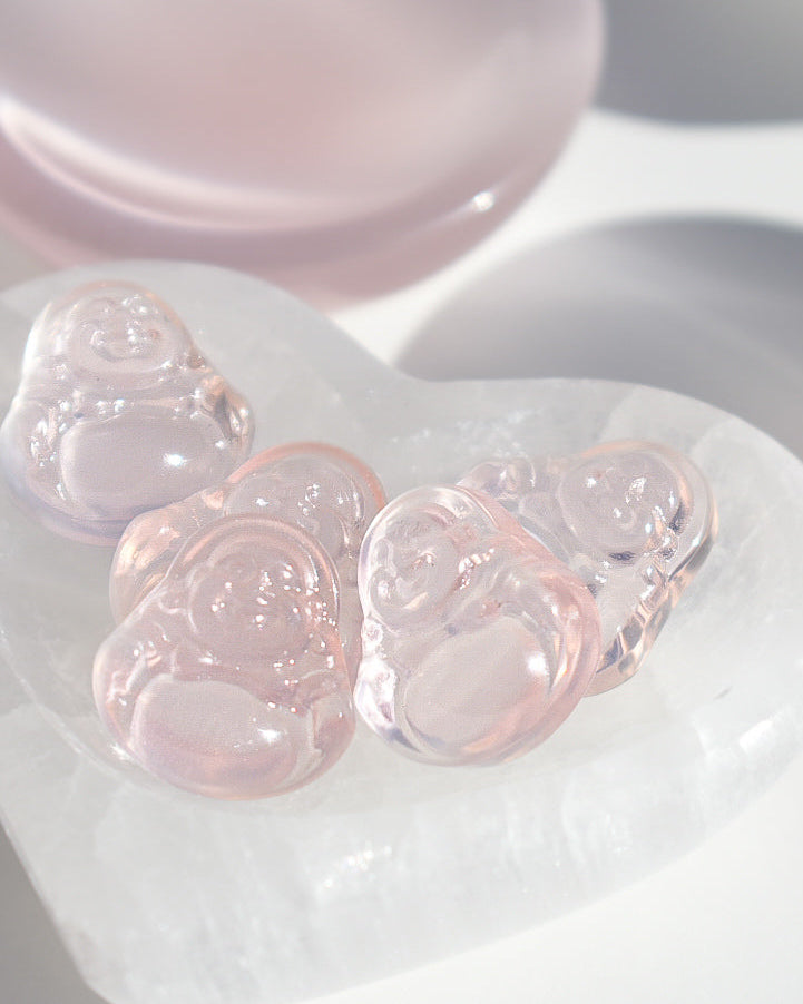 Rose Quartz Buddha Cab