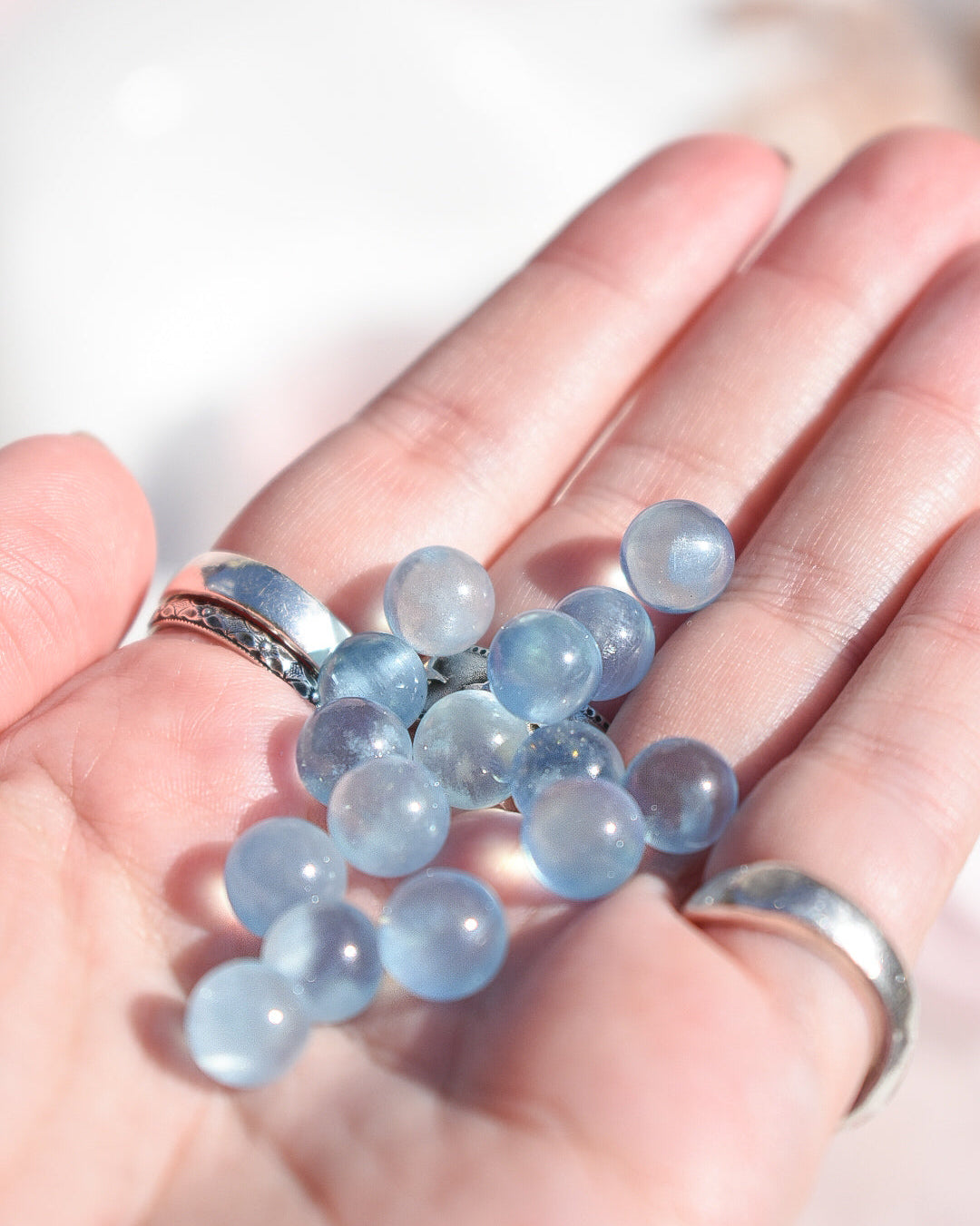 Aquamarine Tiny Sphere