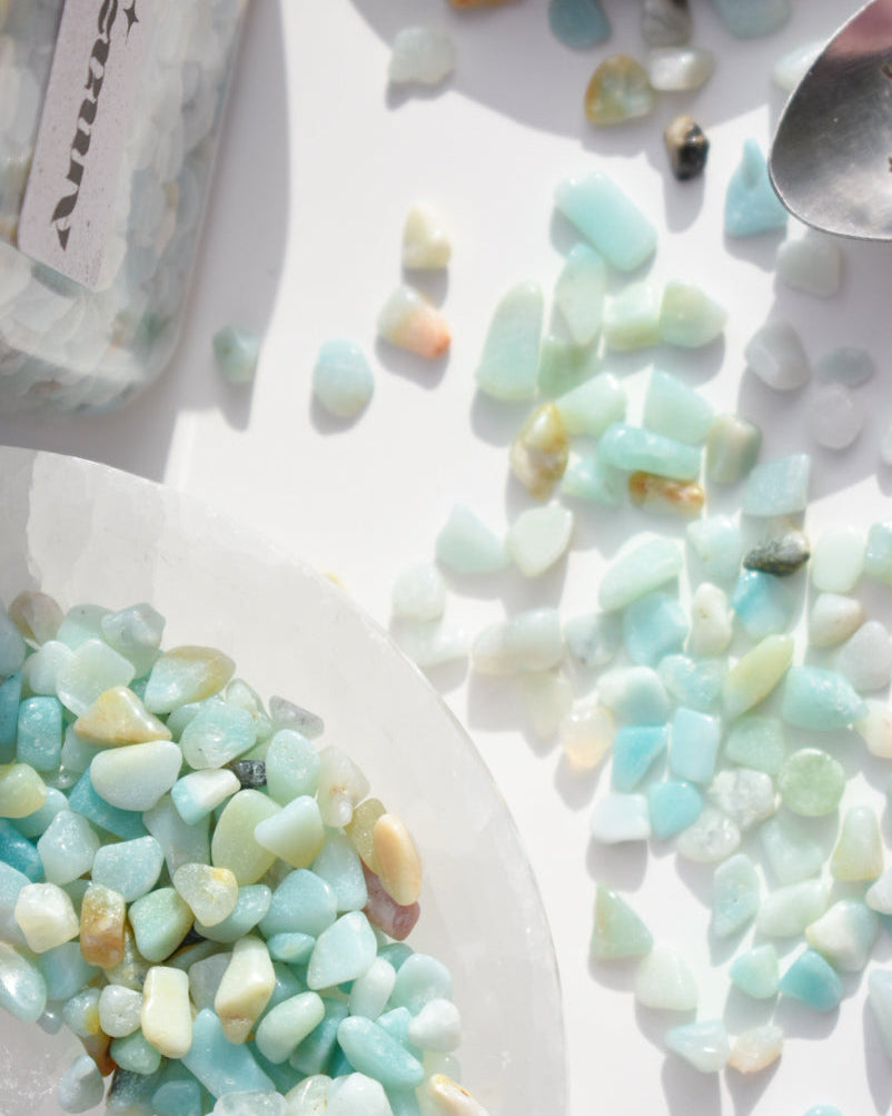 Amazonite Crystal Chips