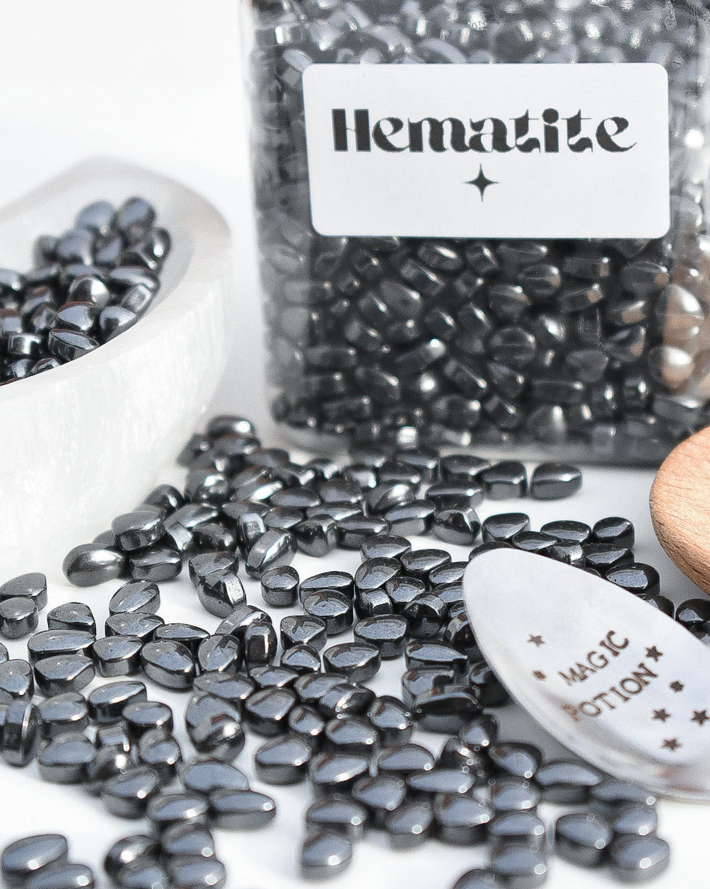 Hematite Crystal Chips