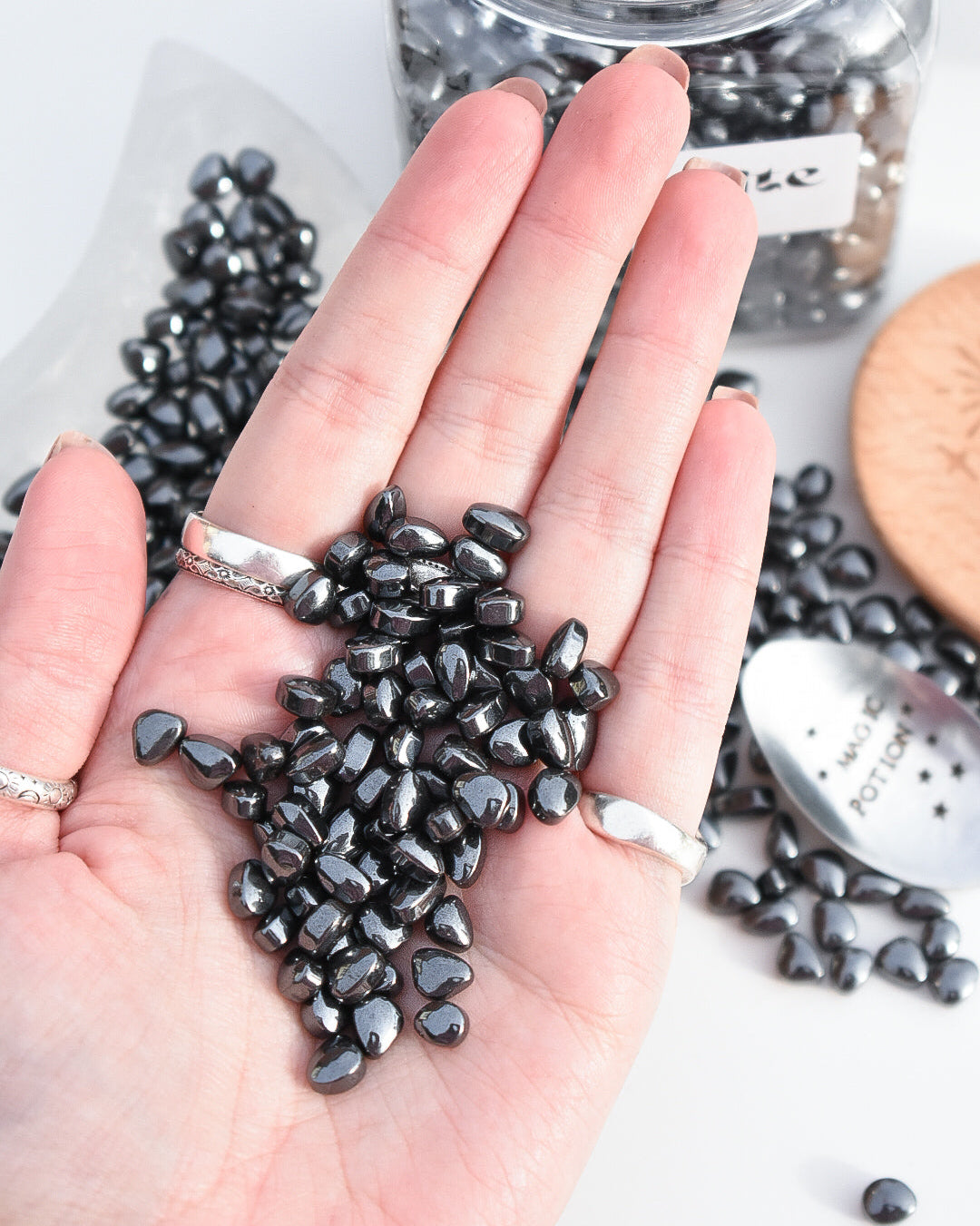 Hematite Crystal Chips