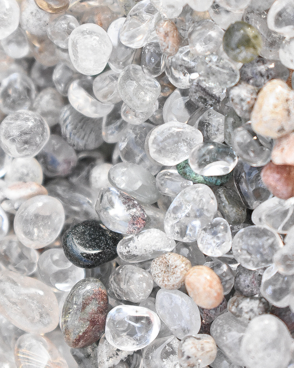 Lodolite Crystal Chips