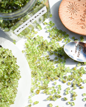 Peridot Crystal Chips